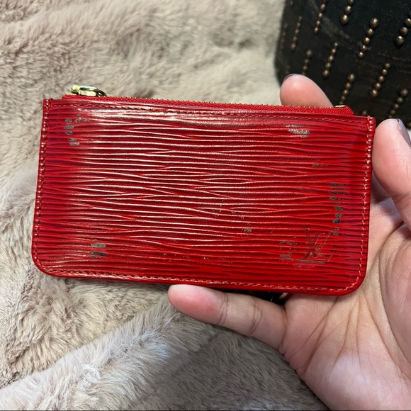 SOLD Louis Vuitton Key Cles Epi Red - Picture 9 of 9